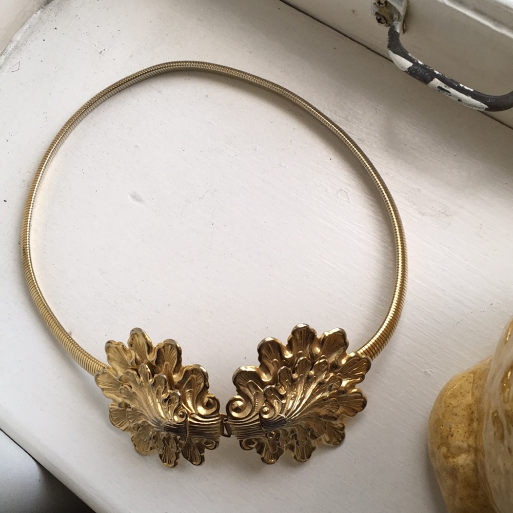 Vintage gold belt